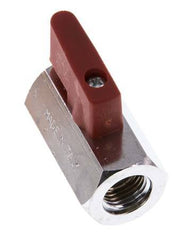 G 1/4" 2-Way Brass Mini Ball Valve 15 Bar