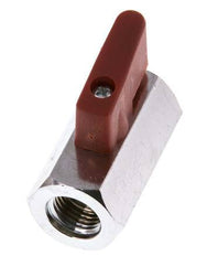 G 1/4" 2-Way Brass Mini Ball Valve 15 Bar