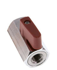 G 1/8" Mini vanne à bille en laiton à 2 voies 15 Bar