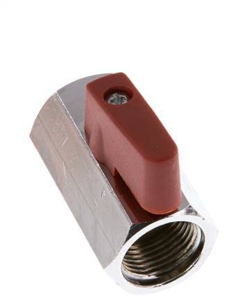 G 3/8" Mini vanne à bille en laiton à 2 voies 15 Bar