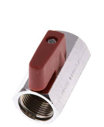 G 3/8" Mini vanne à bille en laiton à 2 voies 15 Bar