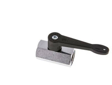 G 1/2" 2-Way Brass Mini Ball Valve Long Handle 15 Bar