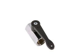 G 1/2" 2-Way Brass Mini Ball Valve Long Handle 15 Bar