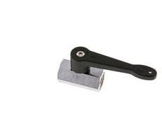 G 1/4" 2-Way Brass Mini Ball Valve Long Handle 15 Bar