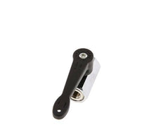 G 1/8" 2-Way Brass Mini Ball Valve Long Handle 15 Bar