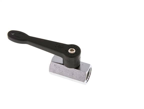 G 3/8" 2-Way Brass Mini Ball Valve Long Handle 15 Bar