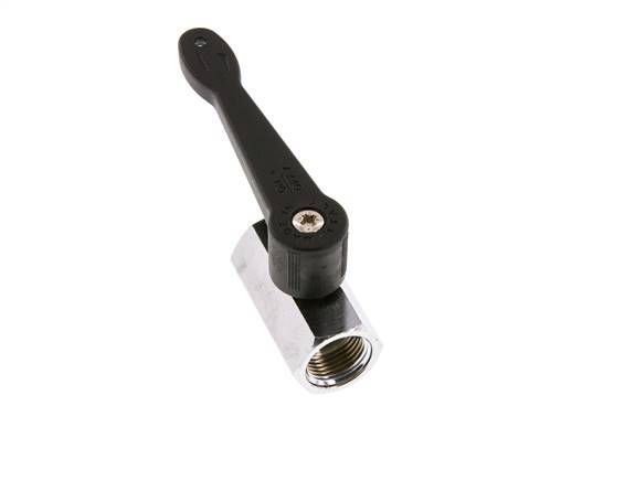 G 3/8" 2-Way Brass Mini Ball Valve Long Handle 15 Bar