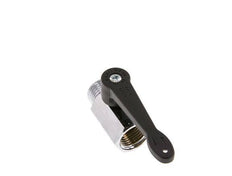 Mâle à Femelle G 1/2" 2-Way Brass Mini Ball Valve Long Handle 15 Bar