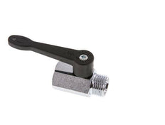 Mâle à Femelle G 1/2" 2-Way Brass Mini Ball Valve Long Handle 15 Bar