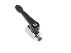 Mâle à Femelle G 1/4" 2-Way Brass Mini Ball Valve Long Handle 15 Bar