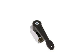 Mâle à Femelle G 3/8" 2-Way Brass Mini Ball Valve Long Handle 15 Bar