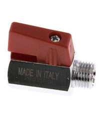 Mâle à Femelle G 1/4 pouce 2 voies Mini Ball Valve en laiton 15 Bar