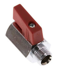 Mâle à Femelle G 1/4 pouce 2 voies Mini Ball Valve en laiton 15 Bar