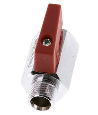 Mâle à Femelle G 1/4 pouce 2 voies Mini Ball Valve en laiton 15 Bar