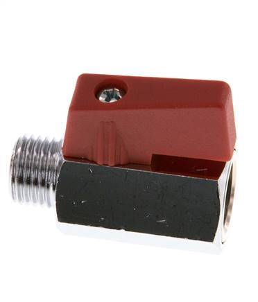 Mâle à Femelle G 1/4 pouce 2 voies Mini Ball Valve en laiton 15 Bar