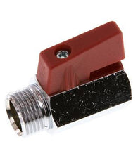 Mâle à Femelle G 3/8" 2-Way Brass Mini Ball Valve 15 Bar