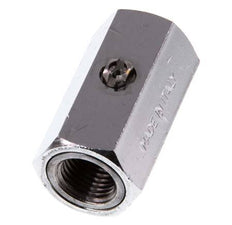 G 1/4" 2-Way Brass Mini Ball Valve Screwdriver Operated 15 Bar