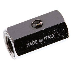 G 1/4" 2-Way Brass Mini Ball Valve Screwdriver Operated 15 Bar