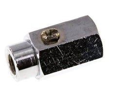 G 1/8" Mini vanne à bille en laiton à 2 voies actionnée par un tournevis 15 Bar