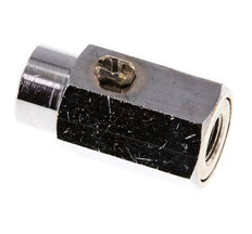 G 1/8" Mini vanne à bille en laiton à 2 voies actionnée par un tournevis 15 Bar