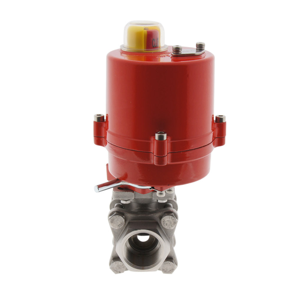 G3/8'' 120V AC 2-Way Stainless Steel Electrical Ball Valve - BL2SA3