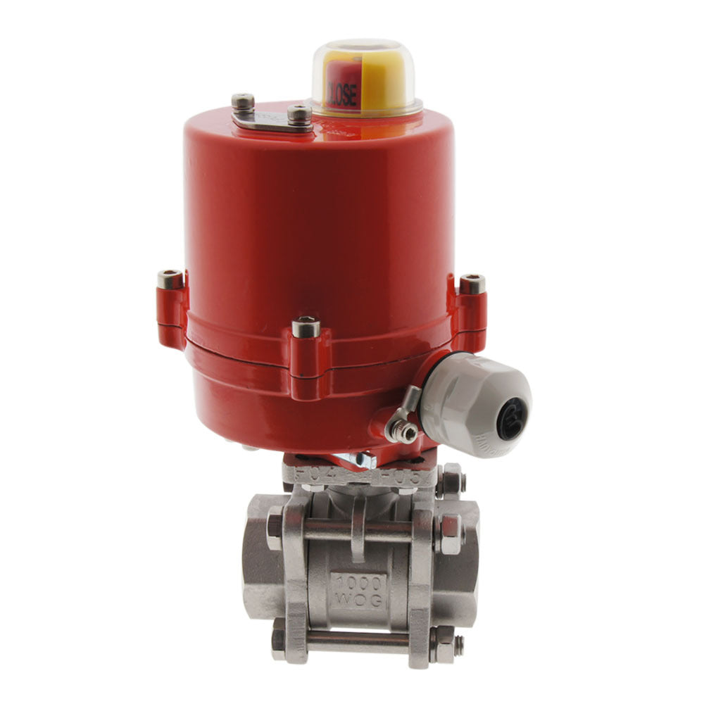 G2'' 230V AC 2-Way Stainless Steel Electrical Ball Valve - BL2SA3