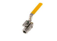 Robinet à boisseau sphérique à 2 voies pour gaz en acier inoxydable Rp 3/8 pouce