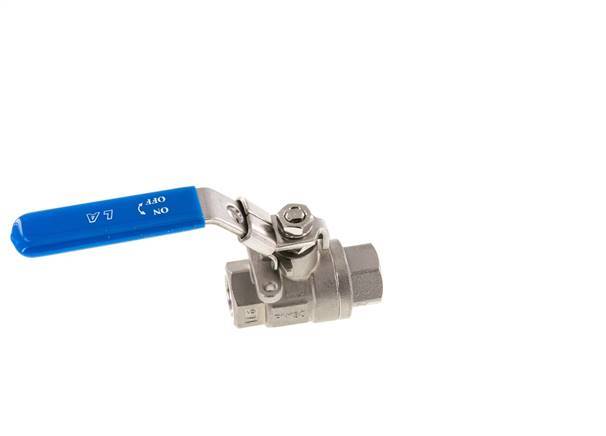 Robinets à bille à 3/8 voies en acier inoxydable