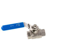 Robinets à bille à 3/8 voies en acier inoxydable