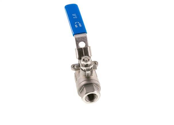 Robinets à bille à 3/8 voies en acier inoxydable