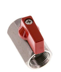 Mini vanne à boisseau sphérique G 3/8 pouce à 2 voies en acier inoxydable 63 Bar