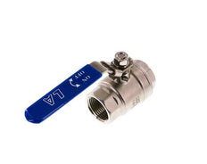 Robinet à boisseau spherique G1'' 2 voies Acier inoxydable PTFE 63 bar - BL2SM