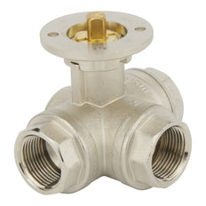 G1-1/2'' Vanne À Boule Pneumatique À 3 Voies En Laiton Double Effet - BL3BA