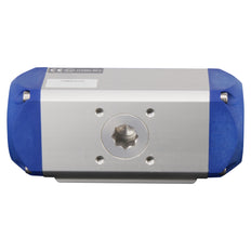 G1-1/4'' Vanne À Boule Pneumatique T-Port En Laiton À 3 Voies Fermée Par Ressort - BL3BA