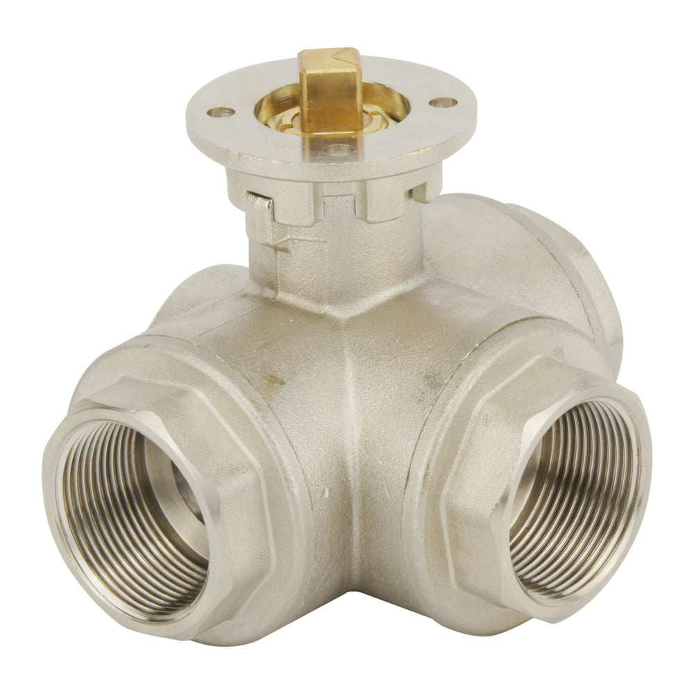 G2'' Vanne À Boule Pneumatique À 3 Voies En Laiton Double Effet - BL3BA