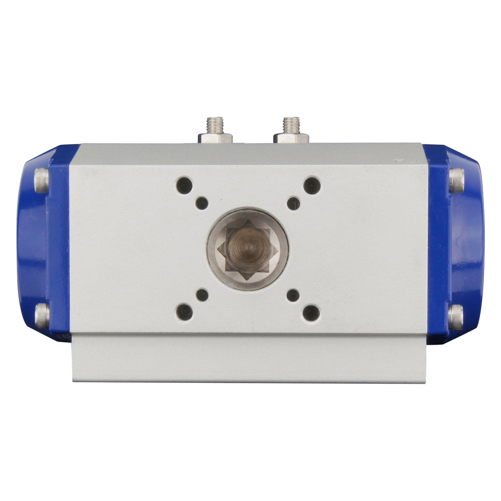 G2'' Vanne À Boule Pneumatique En Laiton À 3 Voies T-port Ressort Fermé - BL3BA