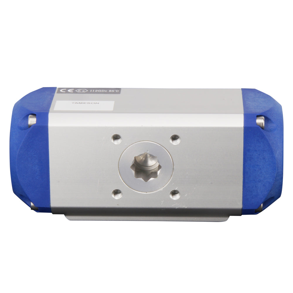 G3/4'' Vanne À Boule Pneumatique À 3 Voies En Acier Inoxydable À Double Effet - BL3SA