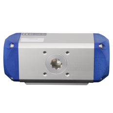 G1-1/4'' Vanne À Boule Pneumatique En Acier Inoxydable À 3 Voies T-port Ressort Ouvert - BL3SA