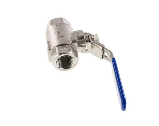 Vanne à bille en acier inoxydable avec évent G 1/2 pouce
