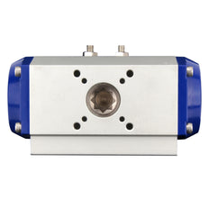 Vanne papillon pneumatique DN65 (2-1/2 pouces) GGG40-Acier inoxydable-EPDM Ouverture par ressort - BFLW