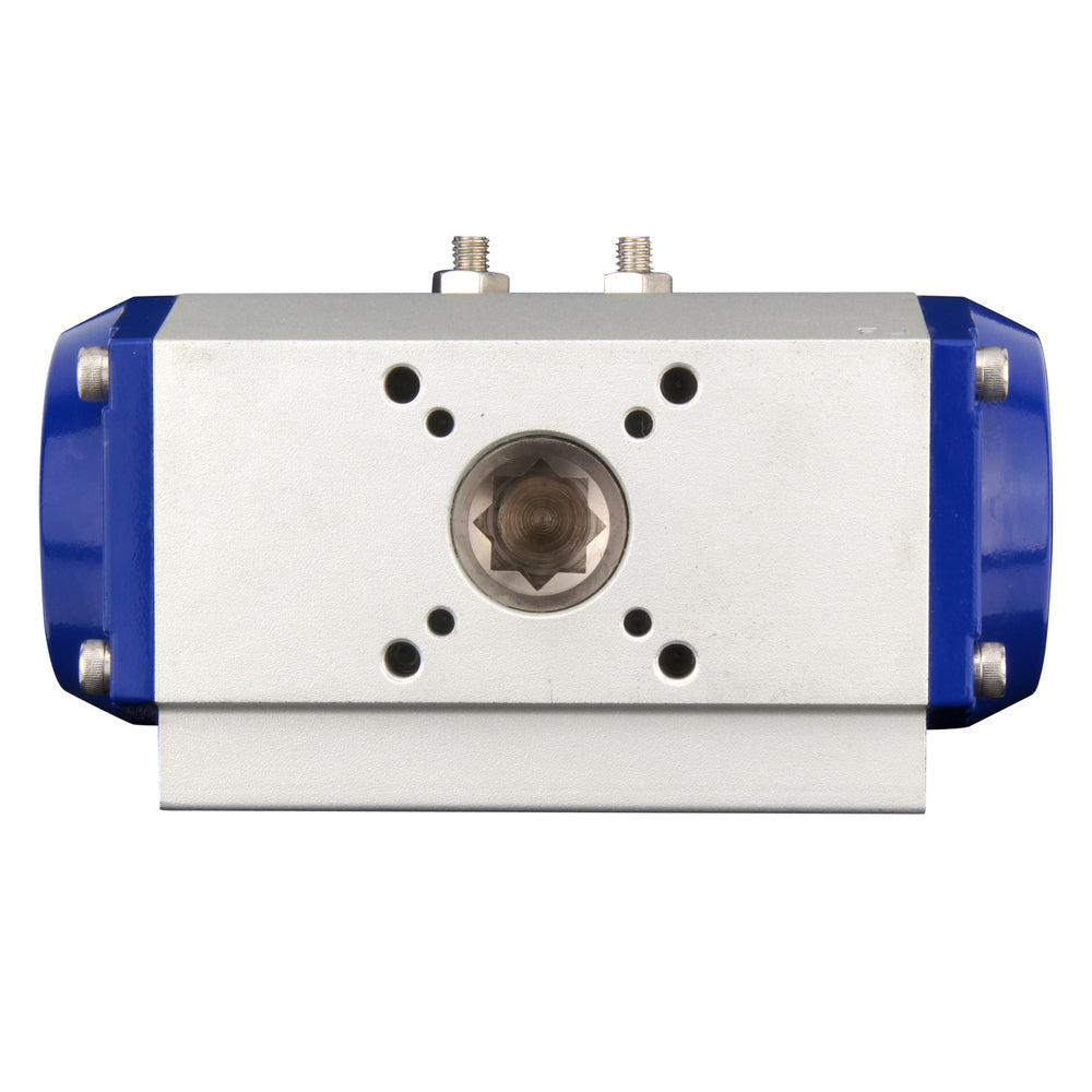 DN80 (3 inch) Wafer Pneumatic Butterfly Valve GG25-Stainless Steel-NBR Spring Closed - BFLW