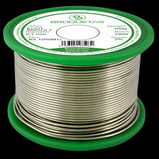 0.broquetas de soudure sans plomb de 7 mm avec un noyau de flux à la colophane