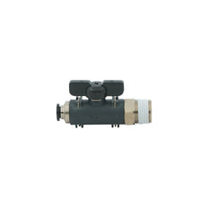 6mm - R3/8" Straight 2-Way Ball Valve Series 20