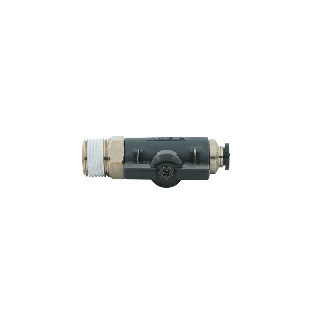 8mm - R1/8" Straight 2-Way Ball Valve Series 20