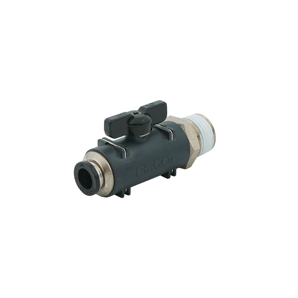 10mm - R3/8" Straight 2-Way Ball Valve Series 60