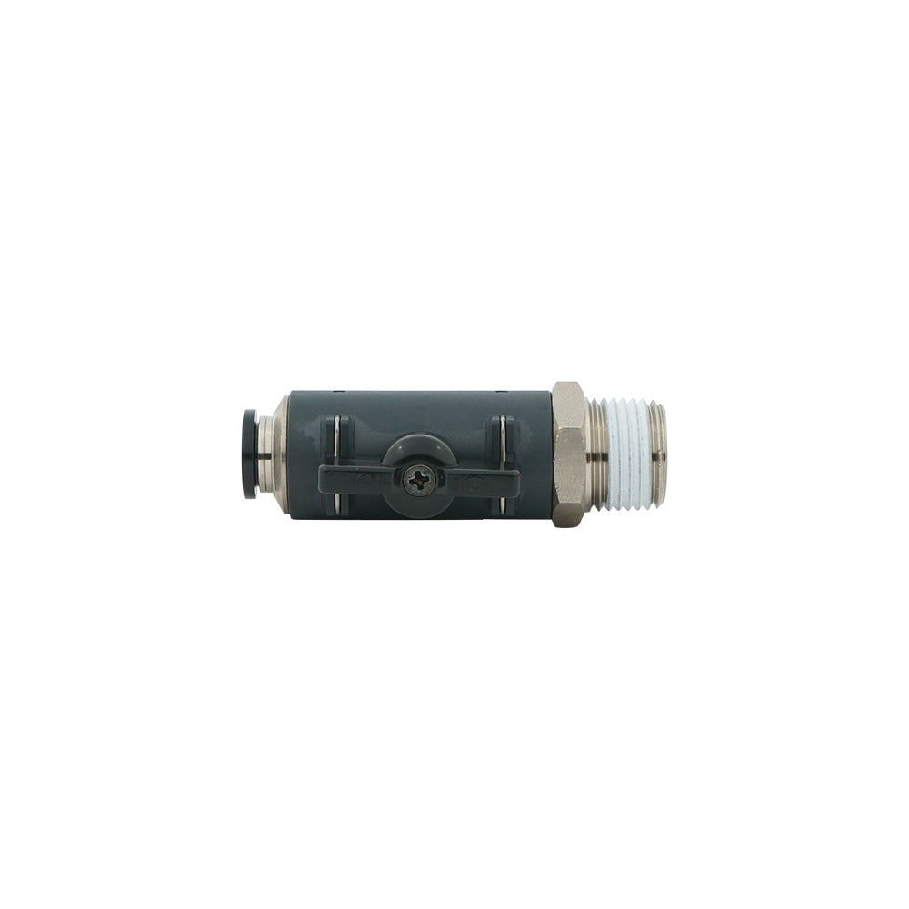12mm - R1/4" Straight 2-Way Ball Valve Series 60