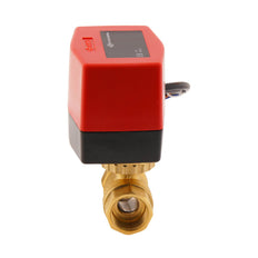 Vanne à bille electrique BW2 3/4'' 2 voies 120V AC 3 points