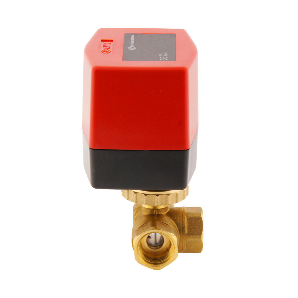 Electrical Ball Valve BW3 1/2'' 3-way 120V AC relay