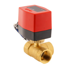 Electrical Ball Valve BW3 1'' 3-way 12V DC 3-point