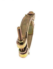 Collier de serrage en fonte malléable 113-127 mm à griffe tournante DIN 20039A